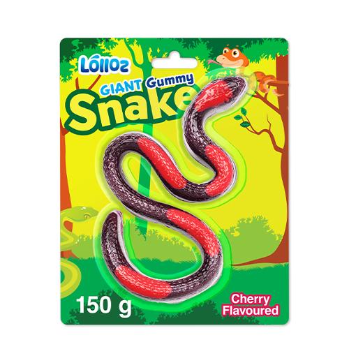 Lolloz Giant Gummy Snake - 150g