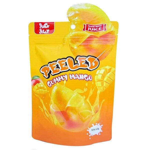 Juicy Jelly Peeled Gummy Mango - 120g