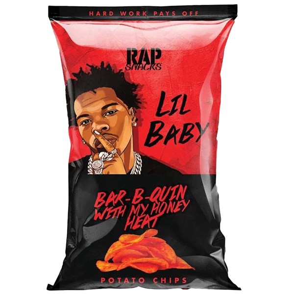 Rap Snacks Lil Baby BBQ Honey Heat - 70g