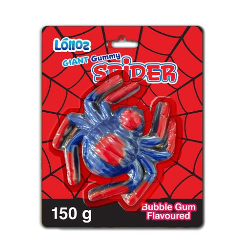 Lolloz Giant Gummy Spider - 150g