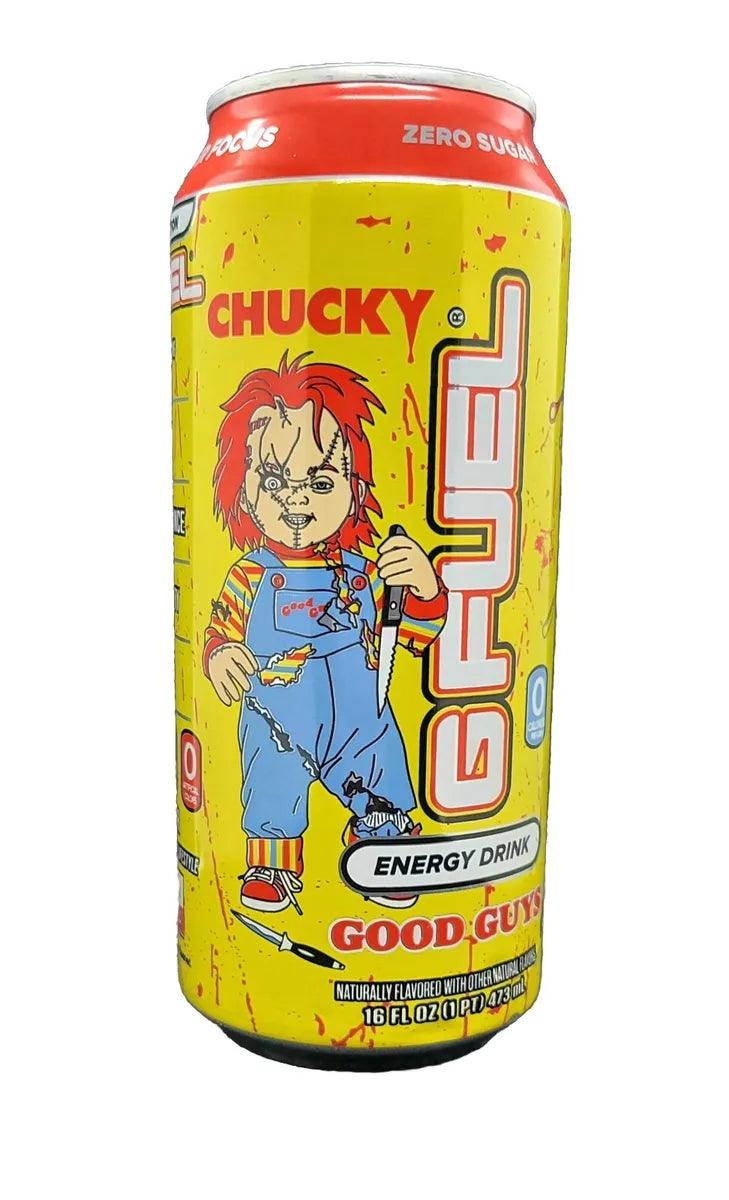 Gfuel Chucky Good Guys Energy Drink - 473ml USA (HORROR EDITION LIMITED STOCK)