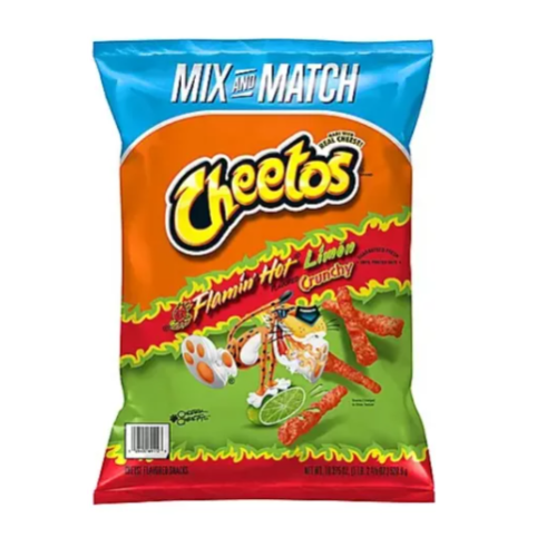 Cheetos Flamin Hot Limon  - 492g LARGE BAG