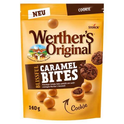 Werthers Blissful Caramel Cookie Bites - 140g