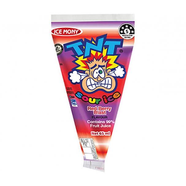 TNT Sour Ice Red Berry Blast - 65ml