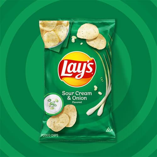 Lays Sour Cream & Onion - 184g