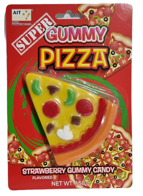 Super Gummy Candy Pizza Strawberry - 150g