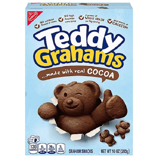 Teddy Grahams Chocolate Biscuits Cookies - 283g
