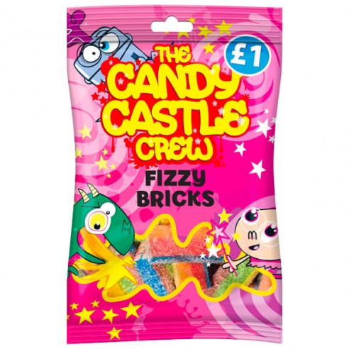 The Candy Castle Crew Fizzy bricks - 90g