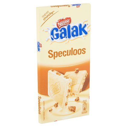 Nestle Galak Speculoos Block (White Choc & Lotus Biscoff pieces) - 125g