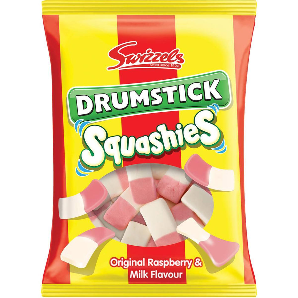 Swizzels Squashies Original Raspberry & Milk - 160g