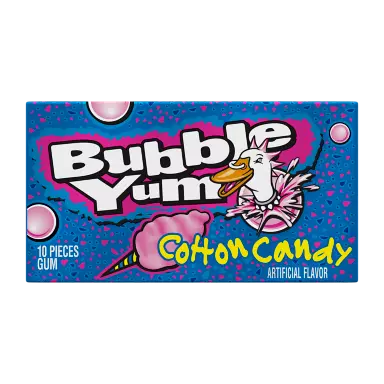 Bubble Yum Cotton Candy - 10 piece