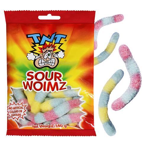 TNT Sour Woimz - 140g