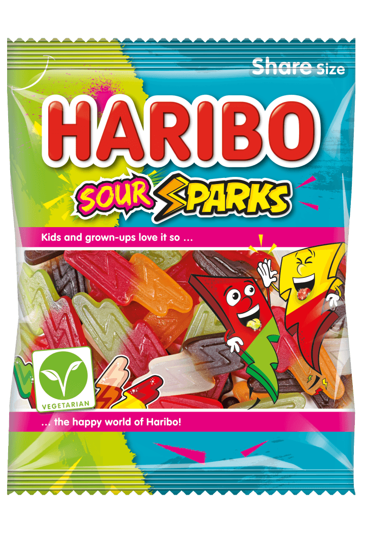 Haribo Sour Sparks - 160g