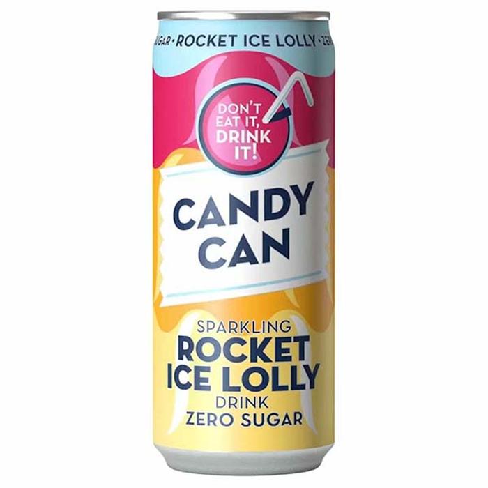 Candy Can Rocket Ice Lolly - 330ml