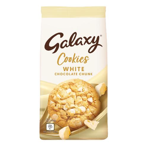 Galaxy White Chocolate Chunk Cookies  - 180g