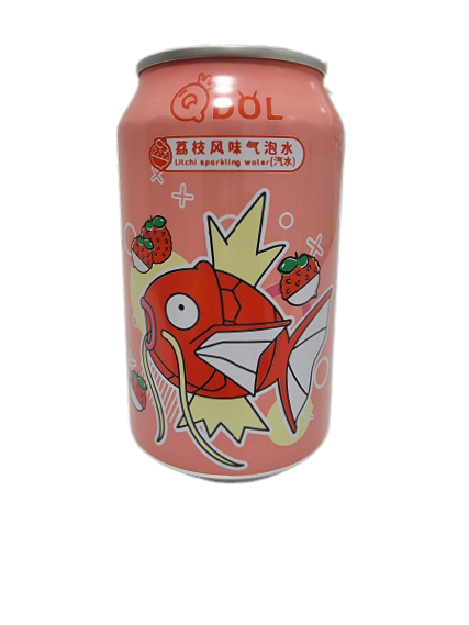 Pokemon Flavoured Sparkling Water - 330ml (MagiKarp)