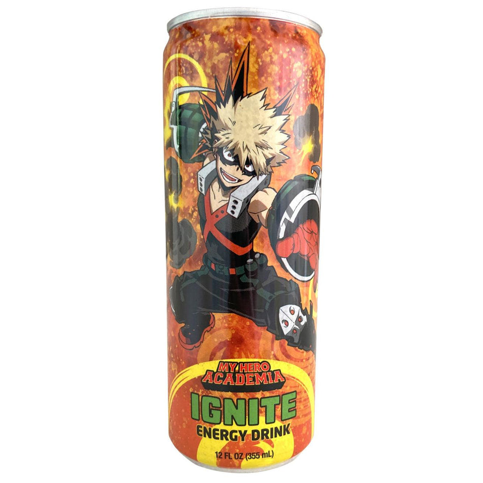 Bakugo Ignite My Hero Academia Energy Drink  - 355ml LIMITED EDITION