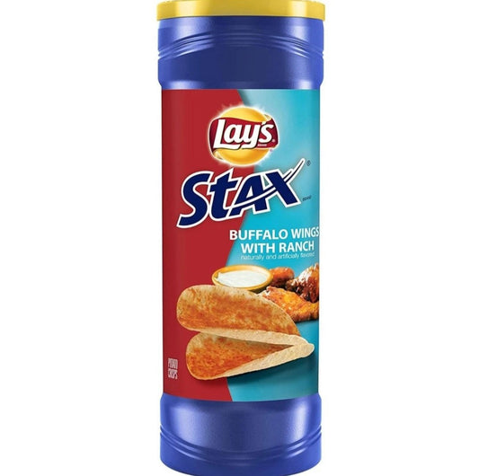 Lays Stax Buffalo Wings With Ranch - 155g