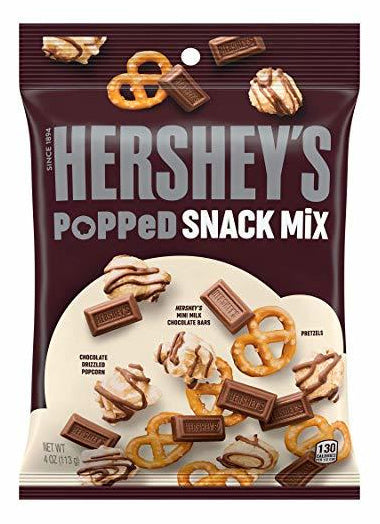 Hersheys Popped Snack Mix -113g