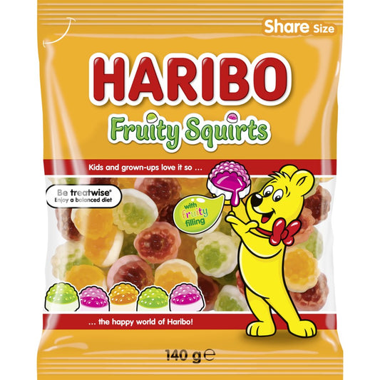 Haribo Fruity Squirts - 140g