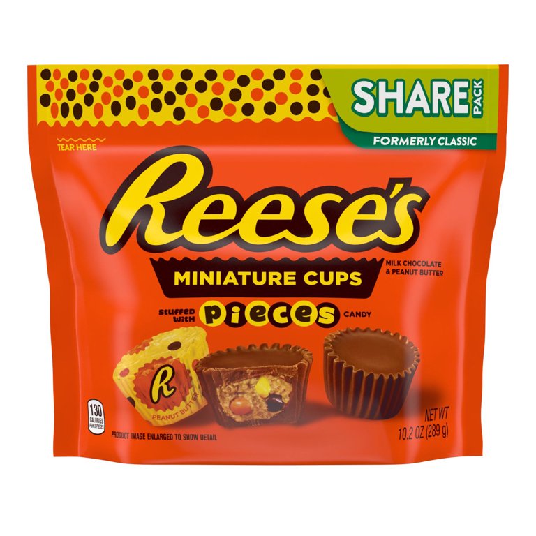 Reeses Minature Cups With Pieces SHARE PACK - 289g