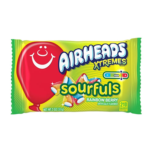 Airheads Xtremes Sourfuls Rainbow Berry - 57g