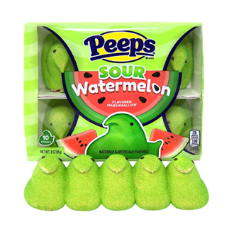 Peeps Sour Watermelon Chicks - 10pack