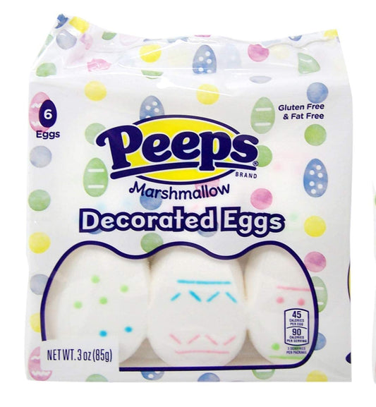 Peeps Decorated Eggs - 6pk