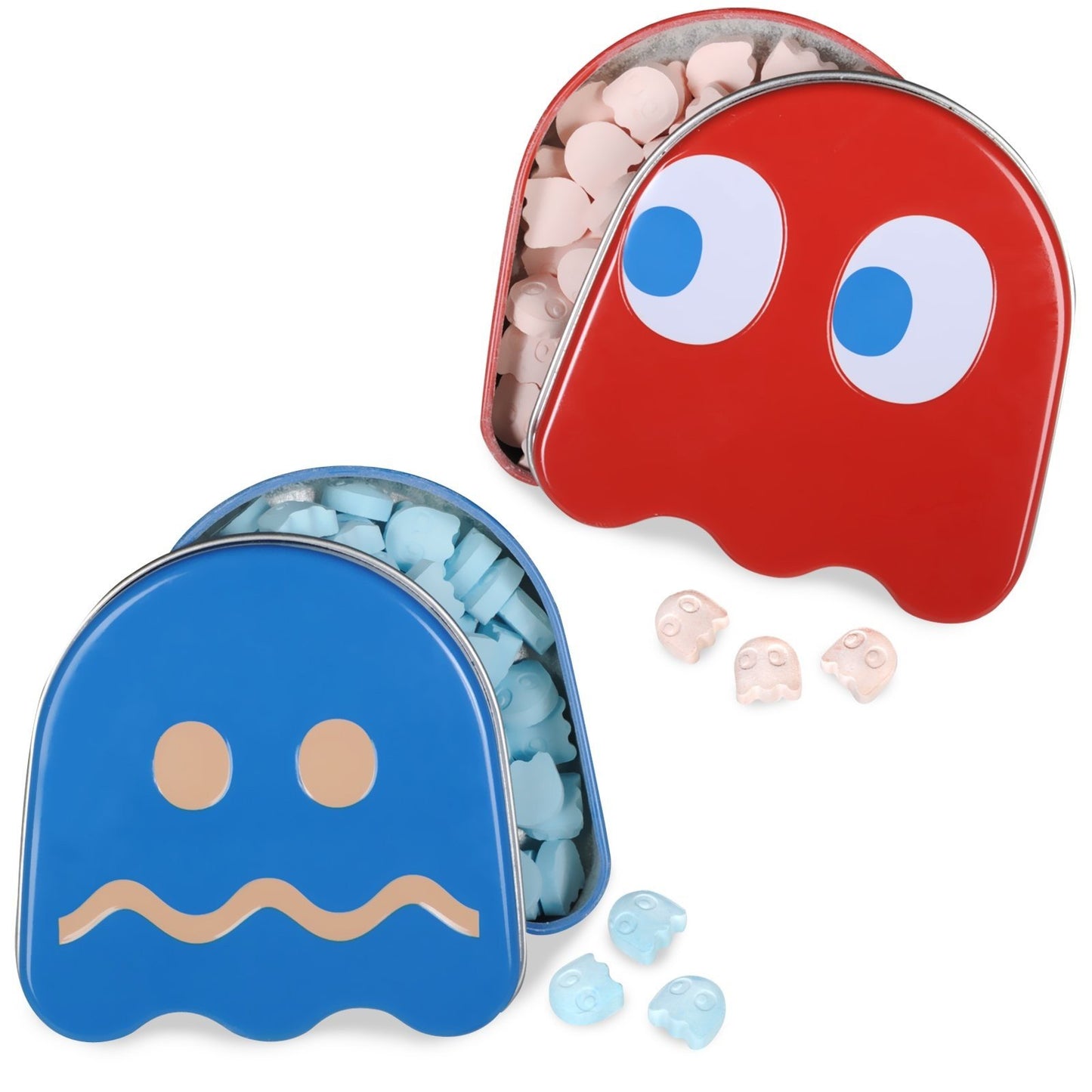 Pacman Ghost Sour Candy Collectable Tin - ASSORTED