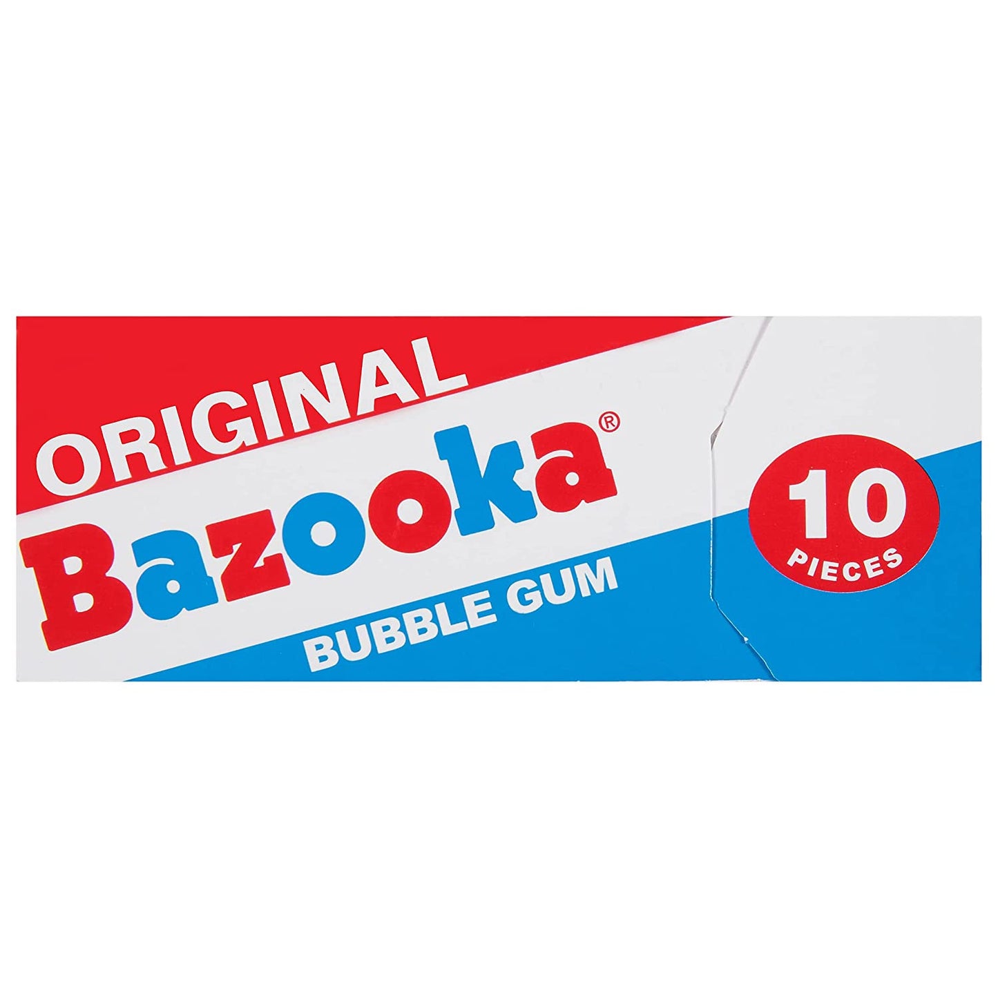Original Bazooka Bubble Gum Wallet Pack - 10pck