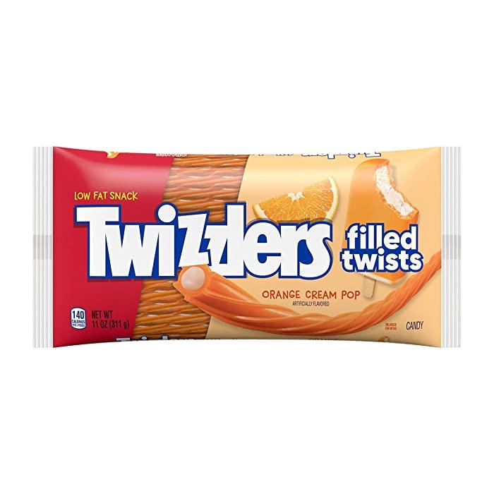 Twizzlers Orange Cream Pops Filled Twists - 311g