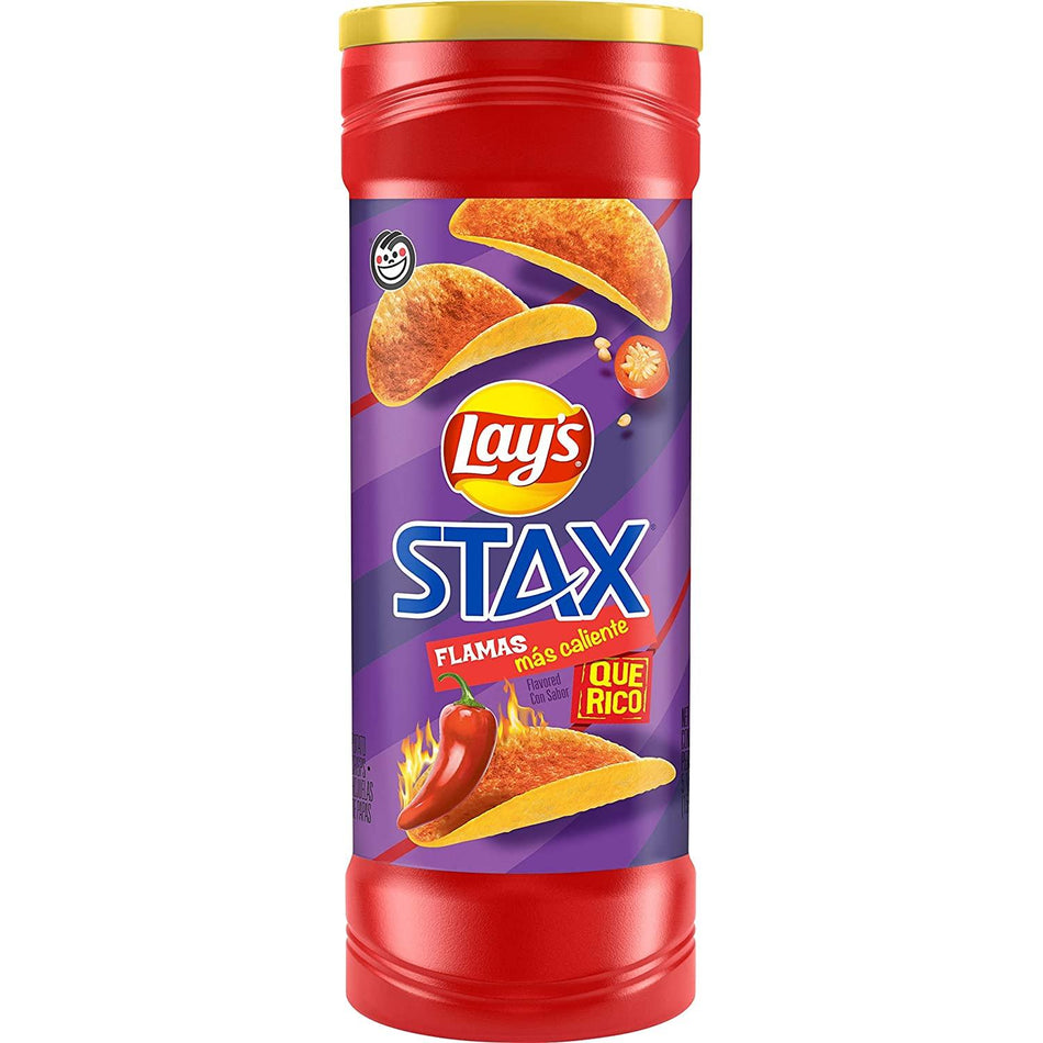 Lays Stax Flamas Mas Caleinte - 155g