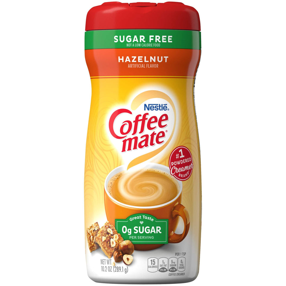 Coffee Mate Hazelnut Coffee Creamer Sugar Free - 425g