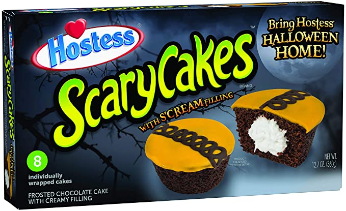 Hostess Scary Cupcakes - 8pk LIMITED EDITION