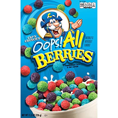 CAPTAIN CRUNCH Oops All Berries Cereal LARGE SIZE - 392g
