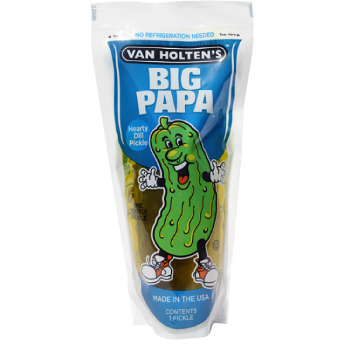 Van Holten Big Papa Pickle In a Pouch