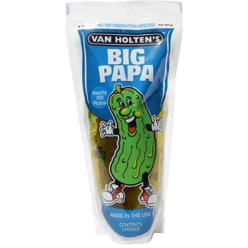 Van Holten Big Papa Pickle In a Pouch