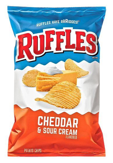 Ruffles Cheddar & Sour Cream - 184g
