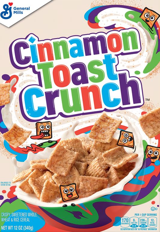 CINNAMON TOAST CRUNCH Original Cereal - 340g