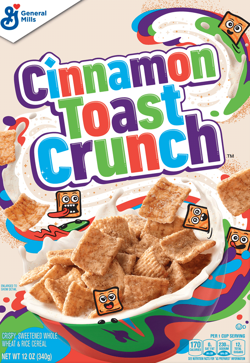 Cinnamon Toast Crunch Original Cereal - 340g
