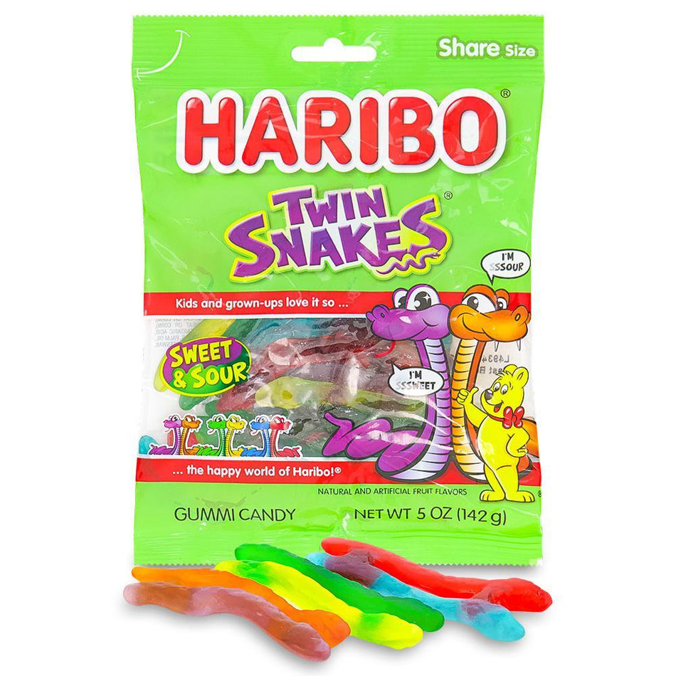 Haribo Twin Snakes - 140g