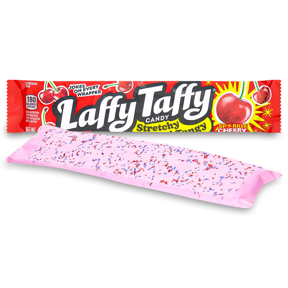 Wonka Laffy Taffy Sparkle Cherry - 42g