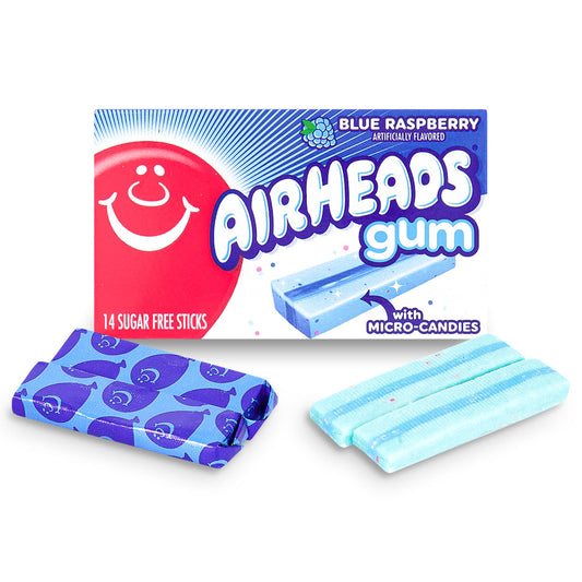 Airheads Blue Raspberry Blend Gum
