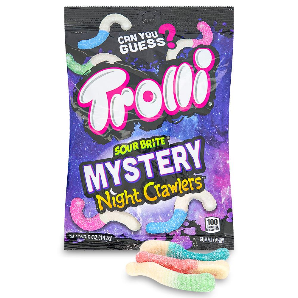 Trolli Sour Brite Mystery Night Crawlers - 142g