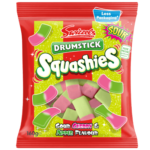 Swizzels Squashies Sour Cherry And Apple - 120g