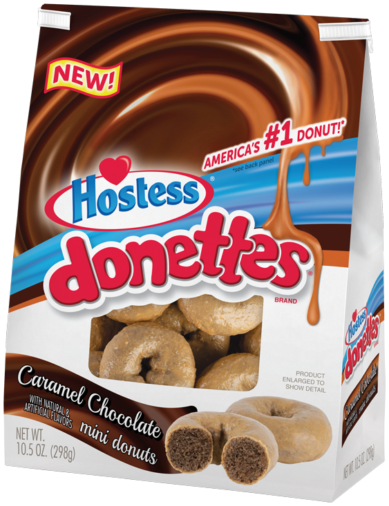 Hostess Donettes Caramel Chocolate Bag - 298g