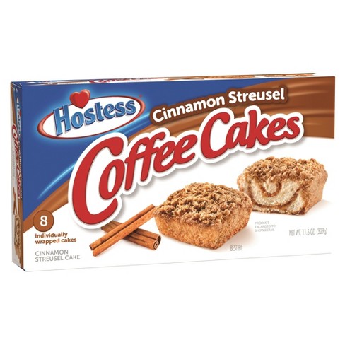 Hostess Cinnamon Streusel Coffee Cakes - 8pk