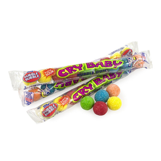 Dubble Bubble Cry Baby Extra Sours - 47g