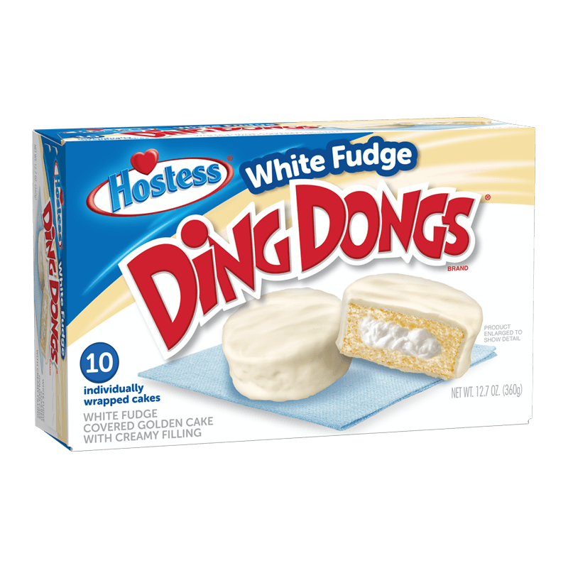 Hostess DingDongs White Fudge - 10pk