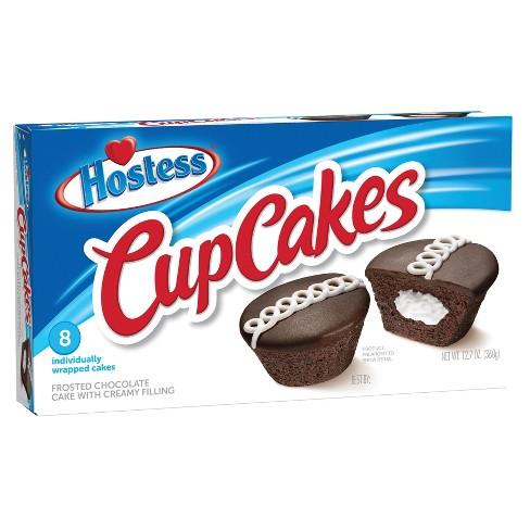 Hostess Chocolate Cupcakes - 8pk